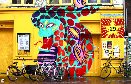 street art à Amsterdam